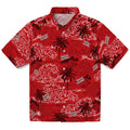 Louisiana Ragin' Cajuns Hawaiian Shirt - Wave Palm | Hula Hawaiian Shirts