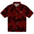 Louisville Cardinals Hawaiian Shirt - 50th State Flower | Hula Hawaiian Shirts