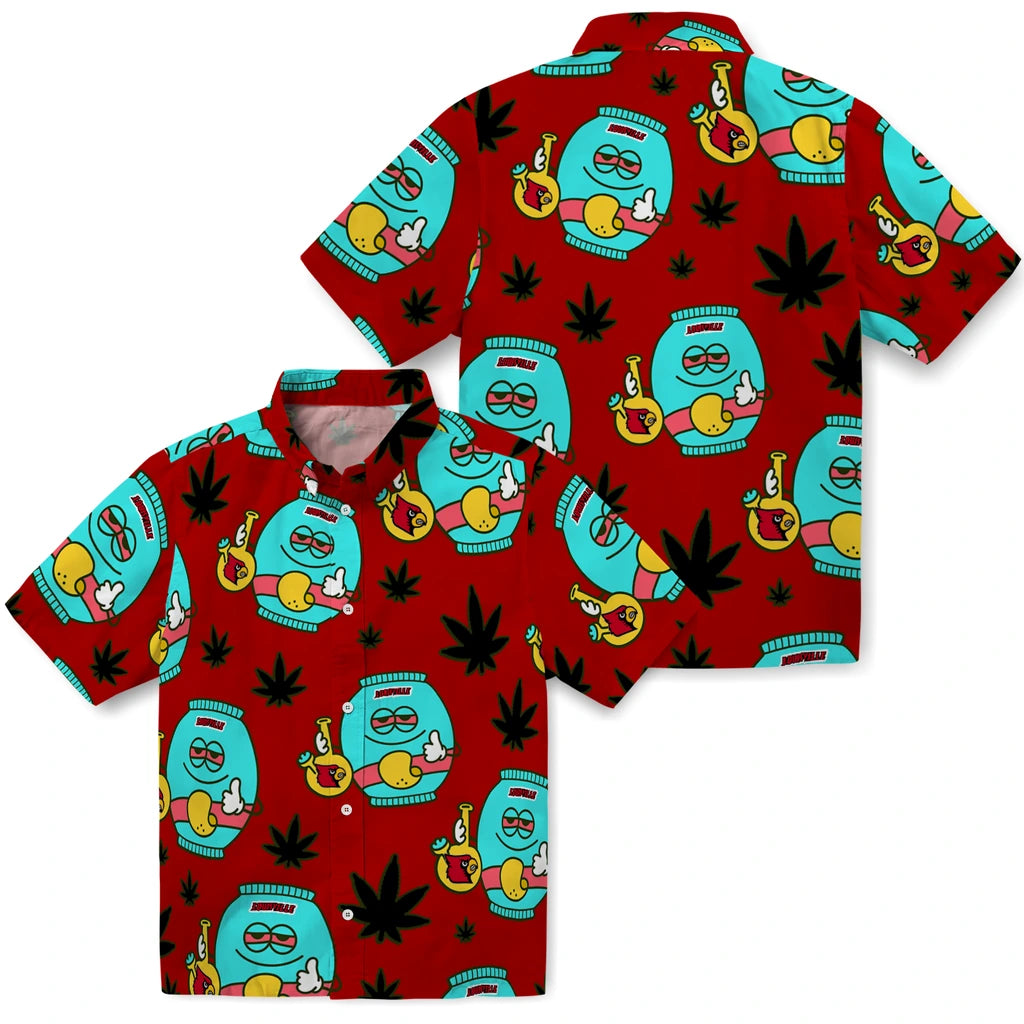 Louisville Cardinals Hawaiian Shirt - Chill Vibe | Hula Hawaiian Shirts