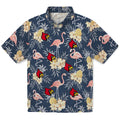 Louisville Cardinals Hawaiian Shirt - Flamingo Hibiscus | Hula Hawaiian Shirts