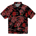 Louisville Cardinals Hawaiian Shirt - Palm Sunset | Hula Hawaiian Shirts