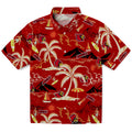 Louisville Cardinals Hawaiian Shirt - Palm Tree Island | Hula Hawaiian Shirts
