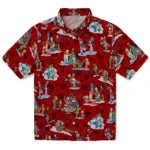 Louisville Cardinals Hawaiian Shirt - Simpsons Christmas | Hula Hawaiian Shirts