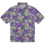LSU Tigers Hawaiian Shirt - Anthurium Overlay | Hula Hawaiian Shirts