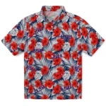 LSU Tigers Hawaiian Shirt - Hibiscus Fiesta | Hula Hawaiian Shirts