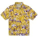 LSU Tigers Hawaiian Shirt - Hibiscus Overlay | Hula Hawaiian Shirts