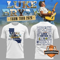 Luke Bryan Farm Tour 2026 Elk Grove CA T-Shirt - LeagueLockerGear