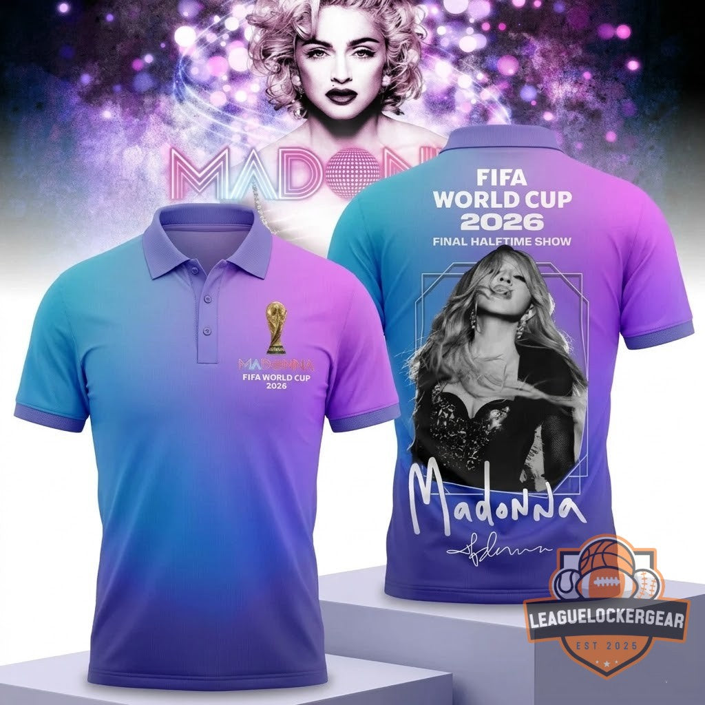 Madonna FIFA World Cup 2026 Final Halftime Show T-Shirt - LeagueLockerGear