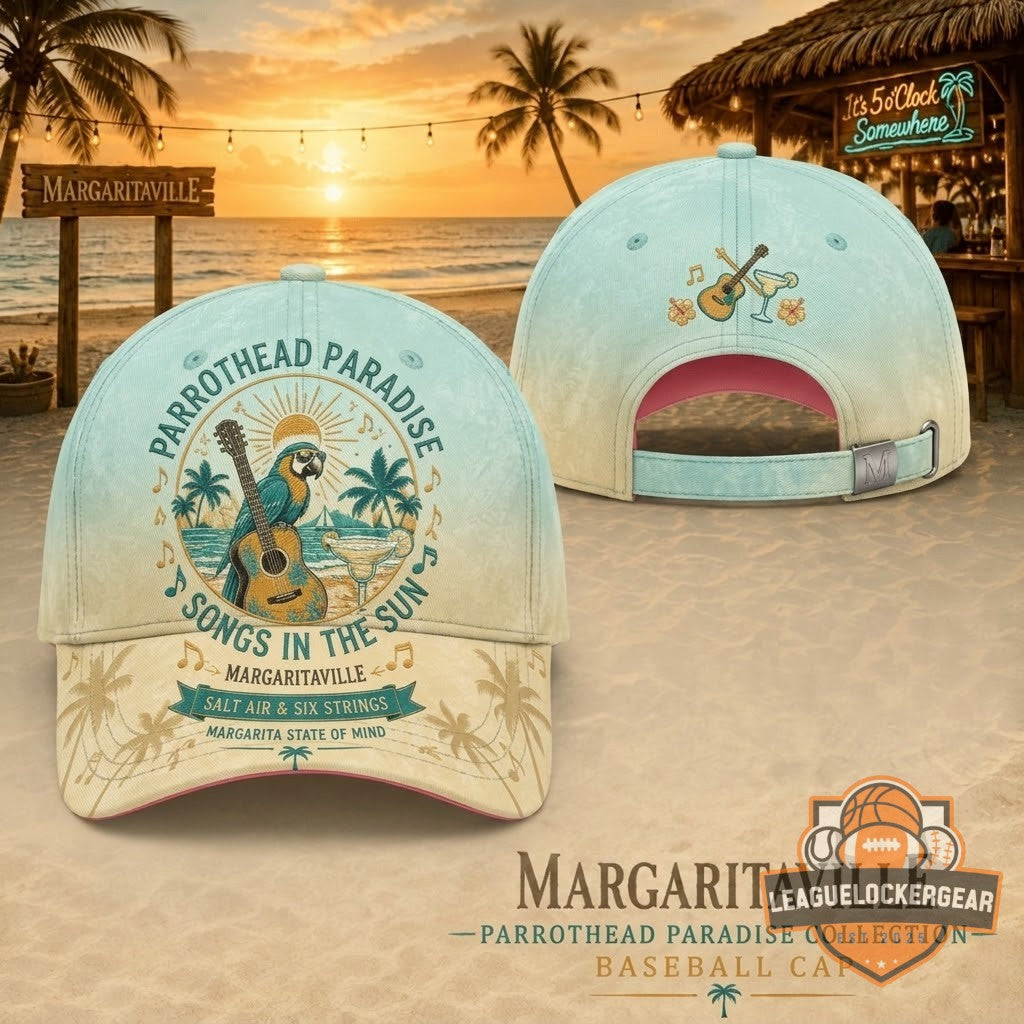 Margaritaville Parrothead Songs In The Sun T-Shirt - LeagueLockerGear