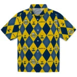 Marquette Golden Eagles Hawaiian Shirt - Golfing Plaid | Hula Hawaiian Shirts
