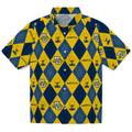 Marquette Golden Eagles Hawaiian Shirt - Golfing Plaid | Hula Hawaiian Shirts
