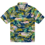 Marquette Golden Eagles Hawaiian Shirt - Hawaii Island | Hula Hawaiian Shirts