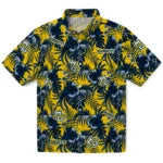 Marquette Golden Eagles Hawaiian Shirt - Hibiscus Exotic | Hula Hawaiian Shirts