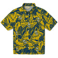 Marquette Golden Eagles Hawaiian Shirt - Monstera Layer | Hula Hawaiian Shirts