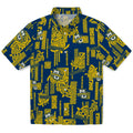 Marquette Golden Eagles Hawaiian Shirt - Turtle Lines | Hula Hawaiian Shirts