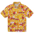 Maryland Terrapins Hawaiian Shirt - Hibiscus Overlay | Hula Hawaiian Shirts