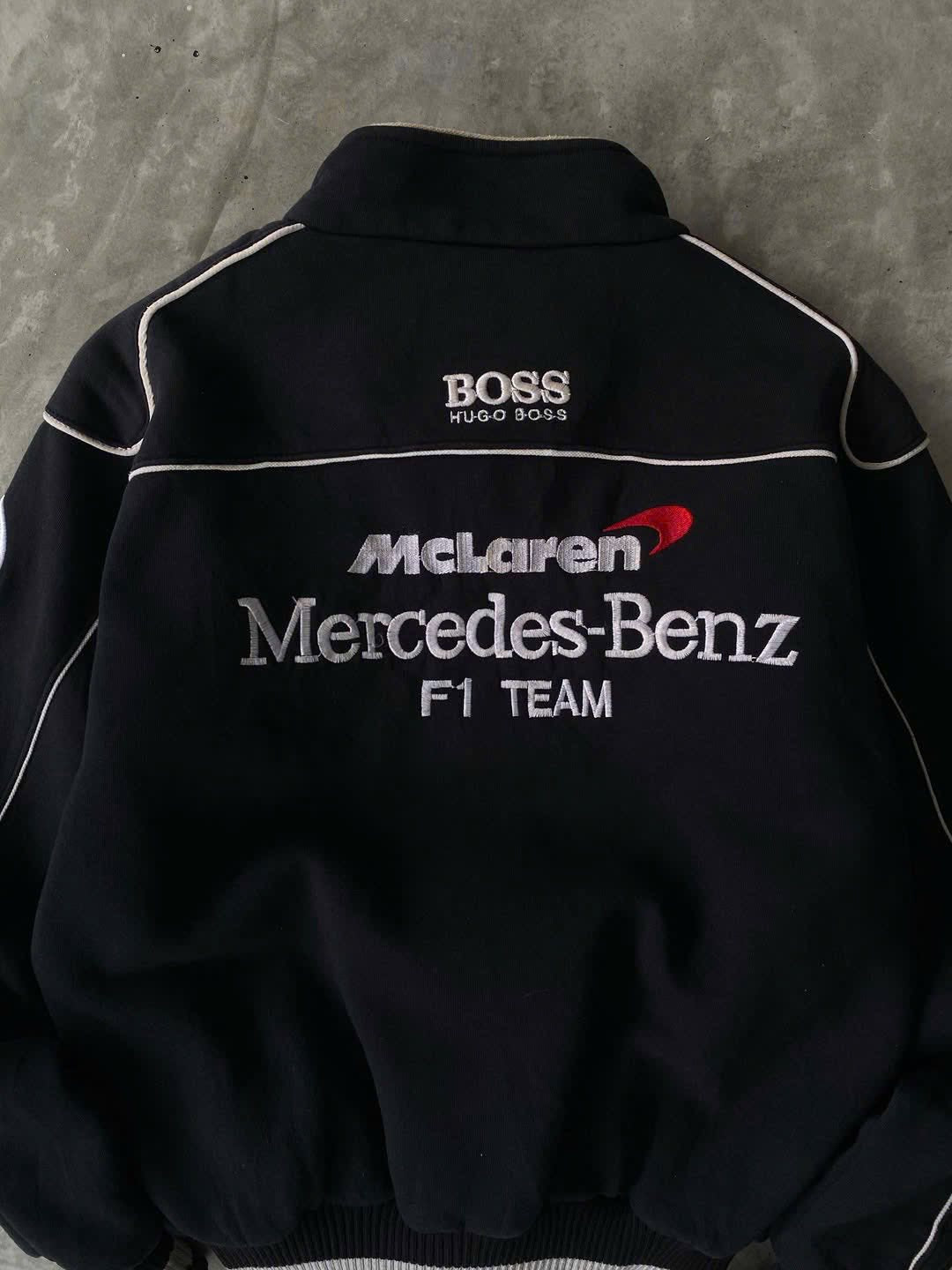 McLaren Formula 1 Team Full-Zip Racing Jacket - Team Priceless Jacket - LeagueLockerGear