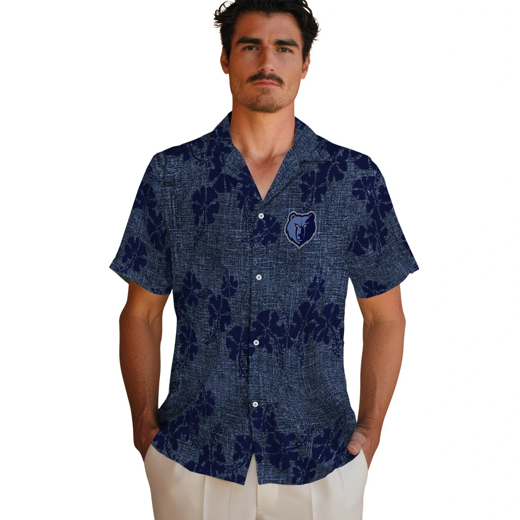 Memphis Grizzlies Hawaiian Shirt - 50th State Flower | Hula Hawaiian Shirts