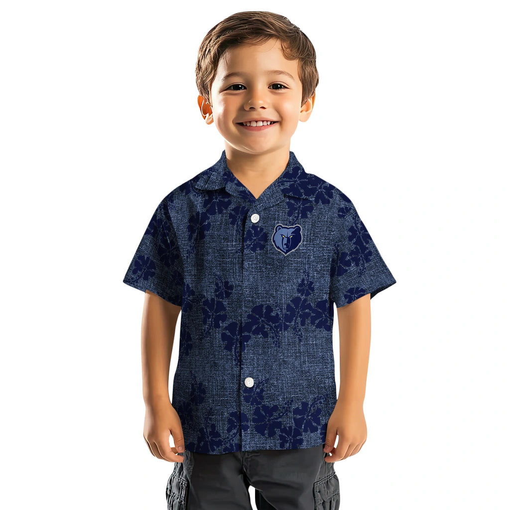 Memphis Grizzlies Hawaiian Shirt - 50th State Flower | Hula Hawaiian Shirts