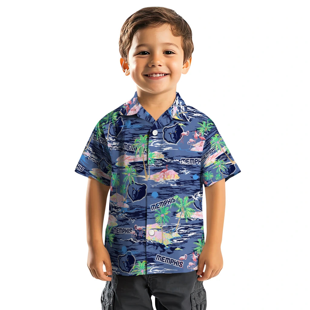 Memphis Grizzlies Hawaiian Shirt - Hawaii Island | Hula Hawaiian Shirts