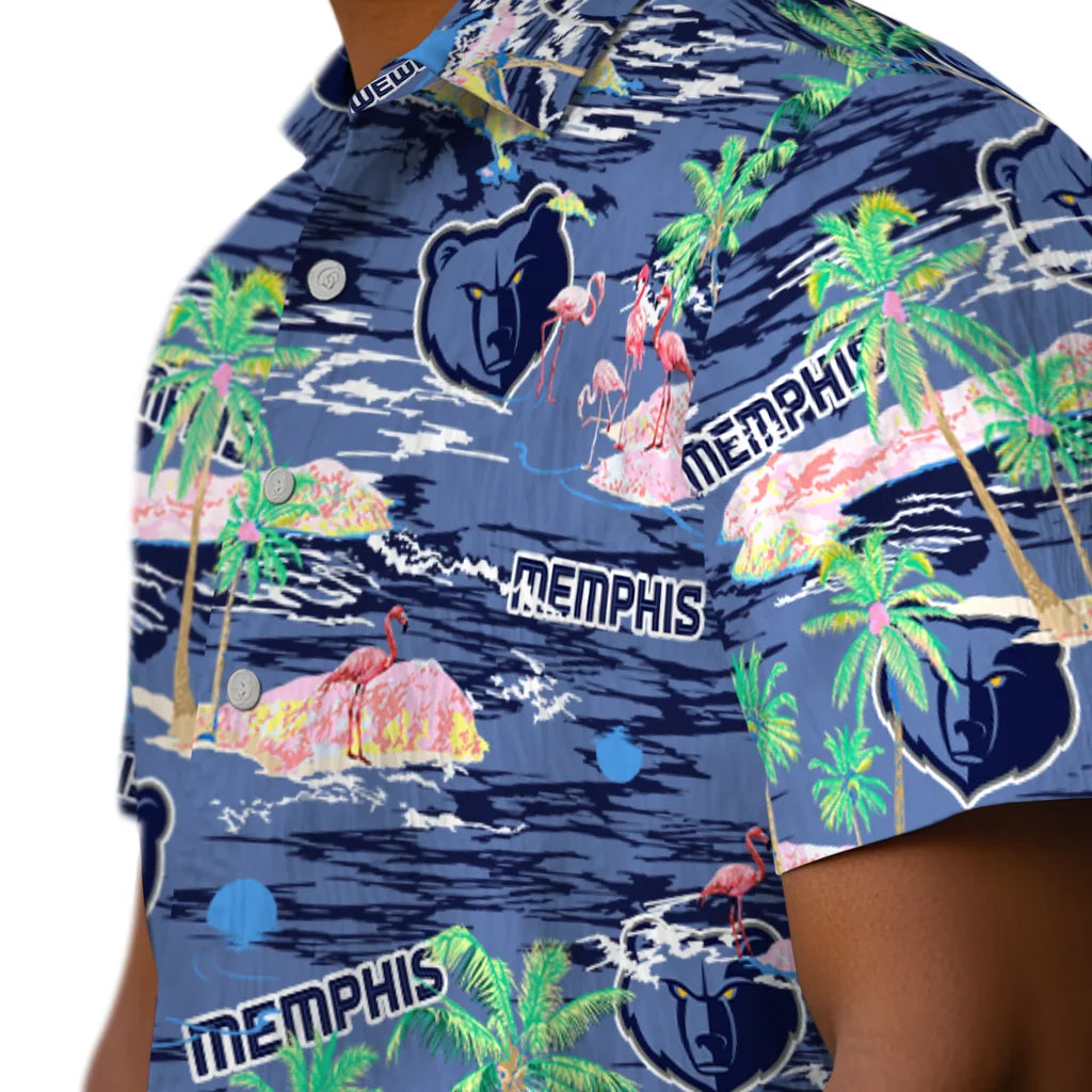 Memphis Grizzlies Hawaiian Shirt - Hawaii Island | Hula Hawaiian Shirts