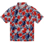 Memphis Grizzlies Hawaiian Shirt - Hibiscus Fiesta | Hula Hawaiian Shirts