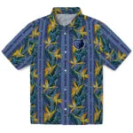 Memphis Grizzlies Hawaiian Shirt - Paradise Vines | Hula Hawaiian Shirts