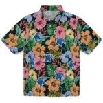 Memphis Tigers Hawaiian Shirt - Brilliant Hibiscus Garden | Hula Hawaiian Shirts