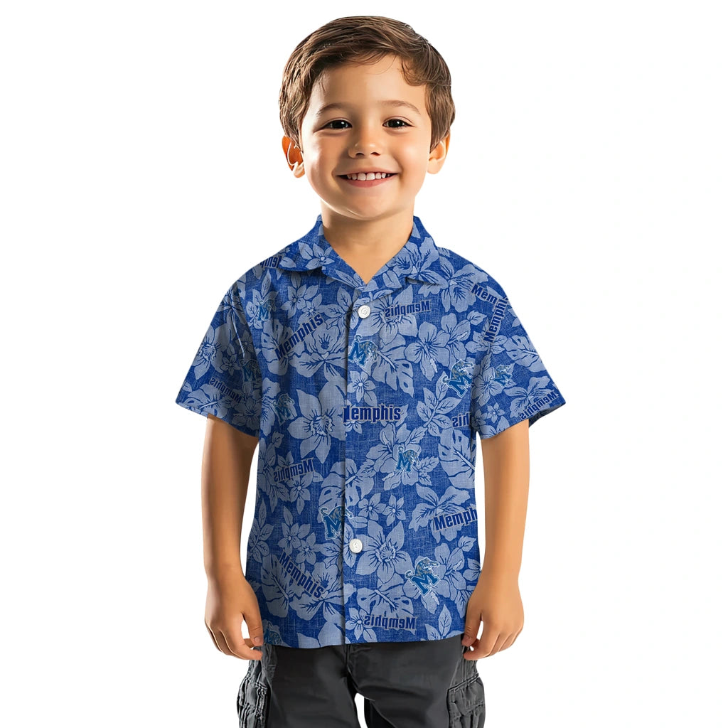 Memphis Tigers Hawaiian Shirt - Hibiscus Oasis | Hula Hawaiian Shirts