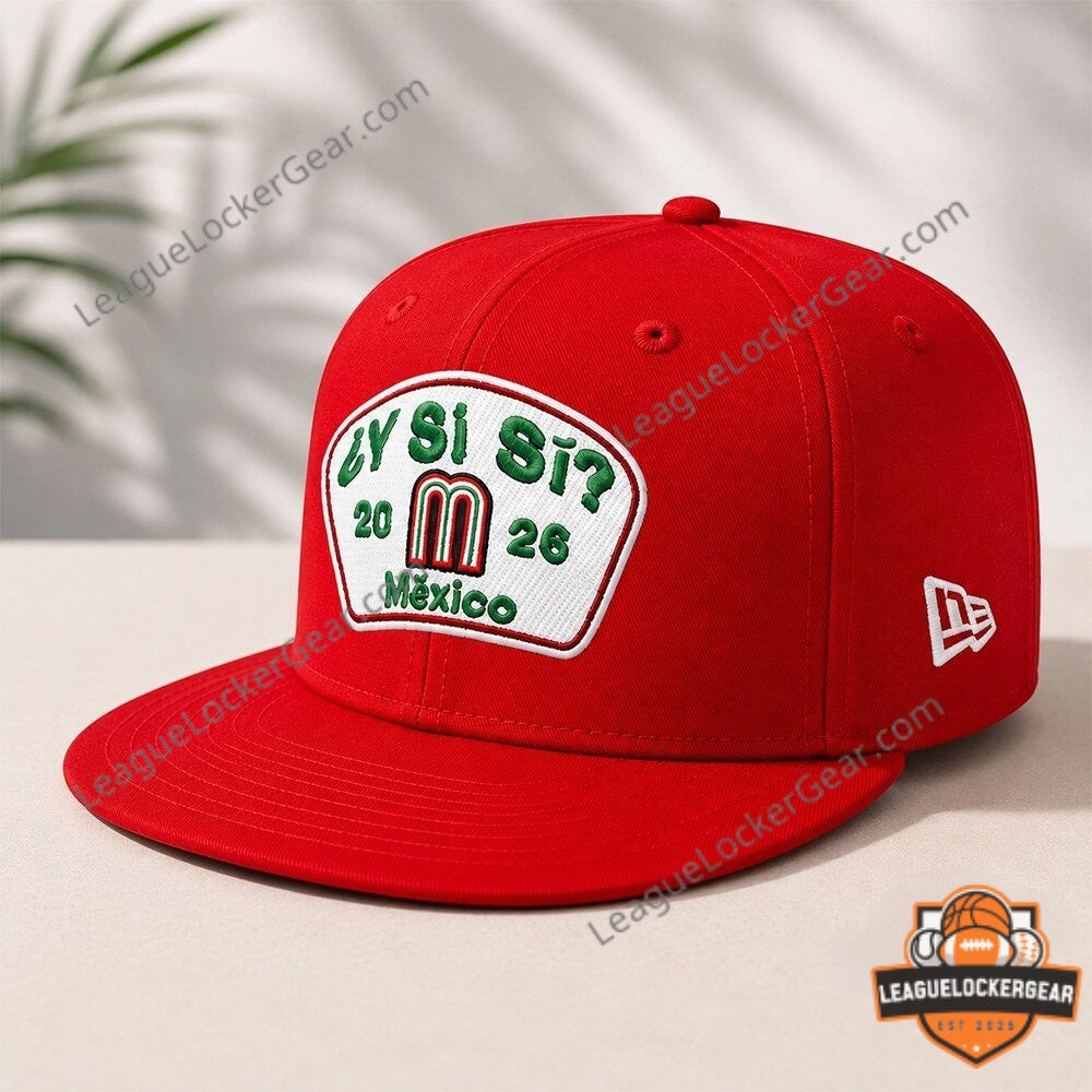 New Era Mexico World Cup Y Si Si 2026 Hat - LeagueLockerGear