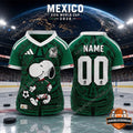 Mexico FIFA World Cup 2026 Snoopy Pet Jersey - LeagueLockerGear
