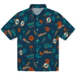 Miami Dolphins Hawaiian Shirt - Beach Vibe | Hula Hawaiian Shirts
