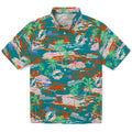 Miami Dolphins Hawaiian Shirt - Hawaii Island | Hula Hawaiian Shirts