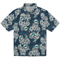 Miami Dolphins Hawaiian Shirt - Hibiscus Flowers | Hula Hawaiian Shirts