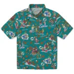 Miami Dolphins Hawaiian Shirt - Simpsons Christmas | Hula Hawaiian Shirts
