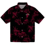 Miami Heat Hawaiian Shirt - Bamboo Branches | Hula Hawaiian Shirts