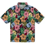 Miami Heat Hawaiian Shirt - Brilliant Hibiscus Garden | Hula Hawaiian Shirts