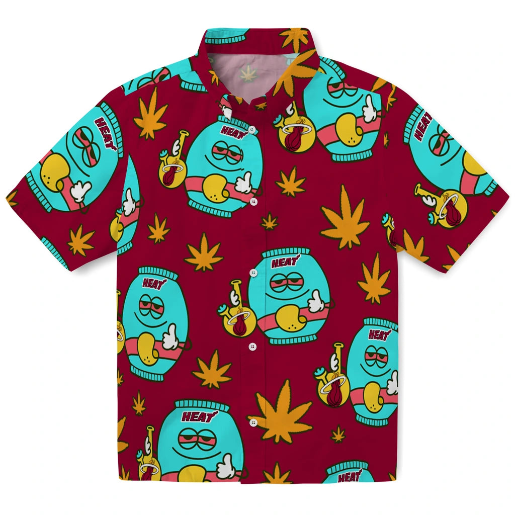 Miami Heat Hawaiian Shirt - Chill Vibe | Hula Hawaiian Shirts