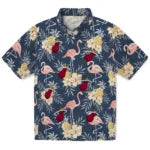 Miami Heat Hawaiian Shirt - Flamingo Hibiscus | Hula Hawaiian Shirts