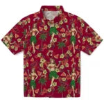 Miami Heat Hawaiian Shirt - Hawaiian Girls Design | Hula Hawaiian Shirts