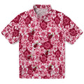 Miami Heat Hawaiian Shirt - Hibiscus Blooms | Hula Hawaiian Shirts