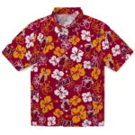 Miami Heat Hawaiian Shirt - Hibiscus Flower Design | Hula Hawaiian Shirts
