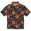 Miami Heat Hawaiian Shirt - Hibiscus Foliage | Hula Hawaiian Shirts