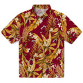 Miami Heat Hawaiian Shirt - Palm Leaves | Hula Hawaiian Shirts
