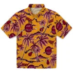 Miami Heat Hawaiian Shirt - Palm Sunset | Hula Hawaiian Shirts