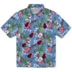 Miami Heat Hawaiian Shirt - Pineapple Bouquet | Hula Hawaiian Shirts