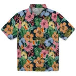 Miami Hurricanes Hawaiian Shirt - Brilliant Hibiscus Garden | Hula Hawaiian Shirts
