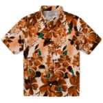 Miami Hurricanes Hawaiian Shirt - Hibiscus Arrangement | Hula Hawaiian Shirts