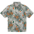 Miami Hurricanes Hawaiian Shirt - Hibiscus Designs | Hula Hawaiian Shirts