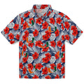 Miami Hurricanes Hawaiian Shirt - Hibiscus Fiesta | Hula Hawaiian Shirts